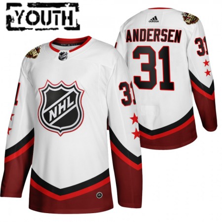 Kinder Eishockey Carolina Hurricanes Trikot Frederik Andersen 31 2022 NHL All-Star Weiß Authentic